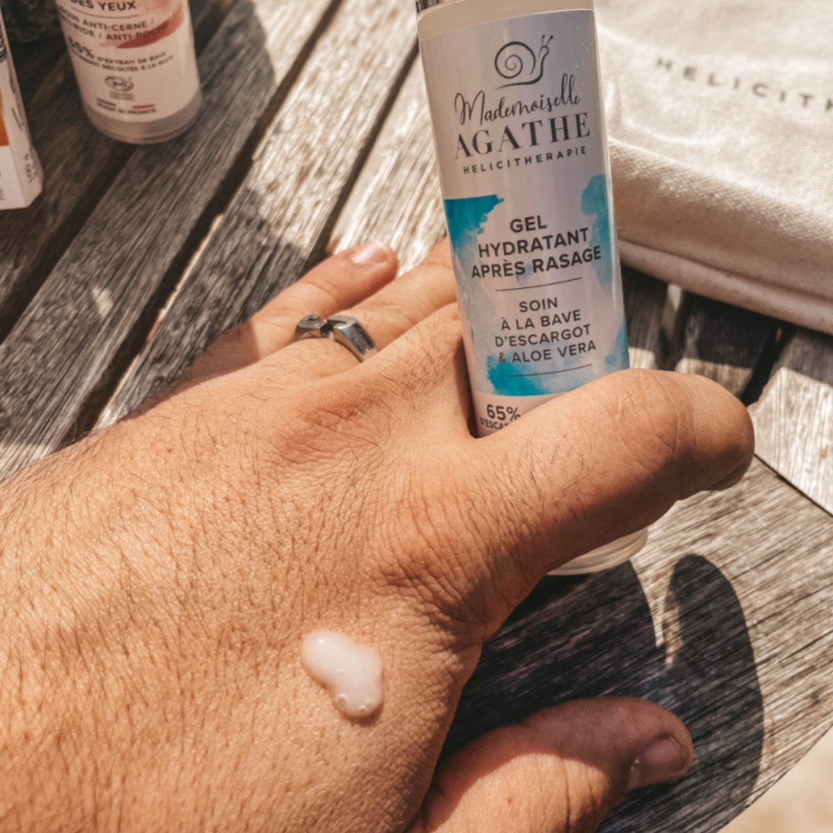 Certified Organic AFTER SHAVE GEL - Moisturizing & Soothing