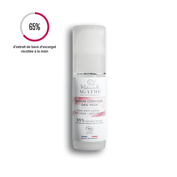 EYE SERUM Certified Organic - Anti-dark circle, anti-wrinkle, anti-puffiness care