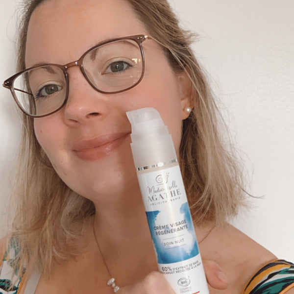 Certified organic night cream - moisturizing & regenerating