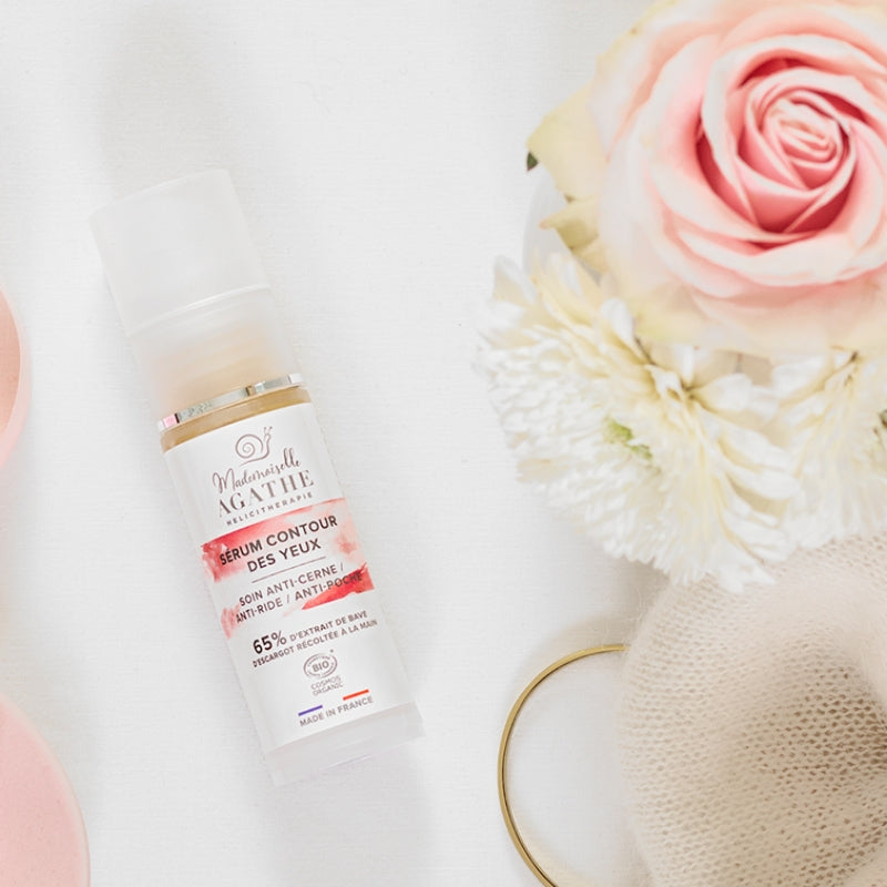 SERUM YEUX Certifié Bio - Soin anti-cerne, anti-ride, anti-poche