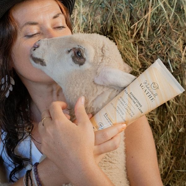Organic Certified Wool Keratin Shampoo - repairs & protects