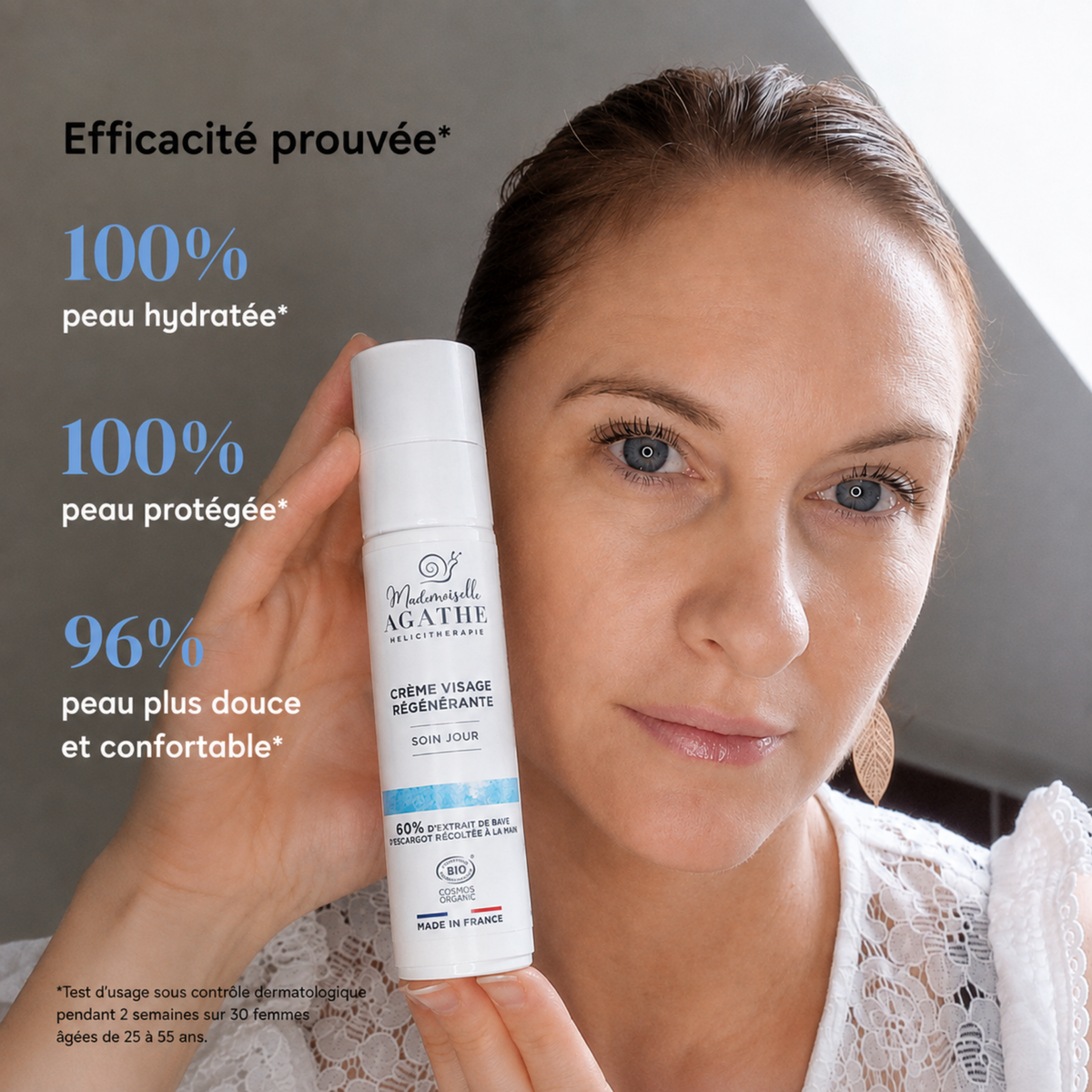 Certified Organic DAY CREAM - Moisturizing &amp; Regenerating