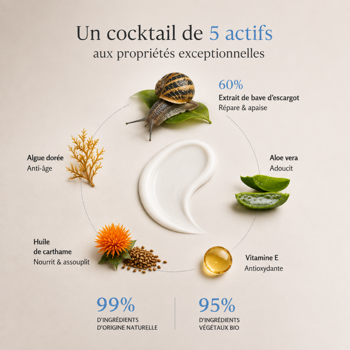 Certified Organic DAY CREAM - Moisturizing &amp; Regenerating
