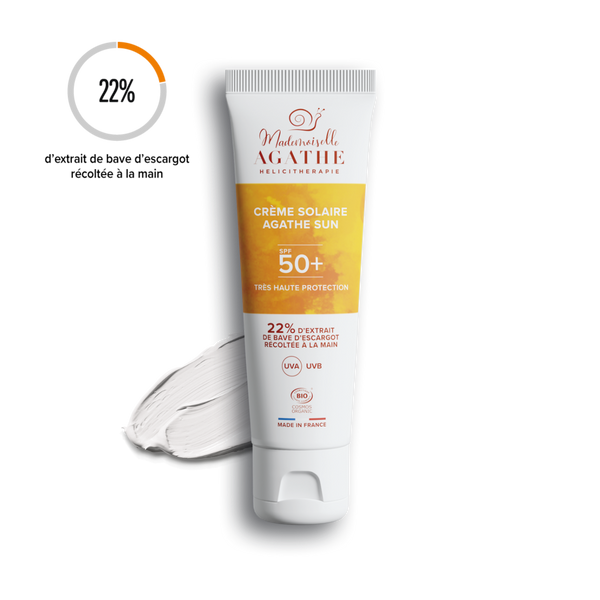 SUN CREAM Certified Organic - Untinted SPF50+