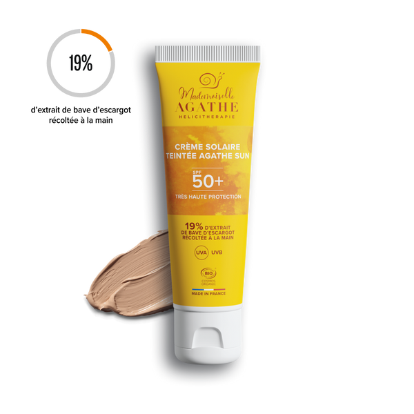 SUN CREAM Certified Organic - Tinted SPF50+