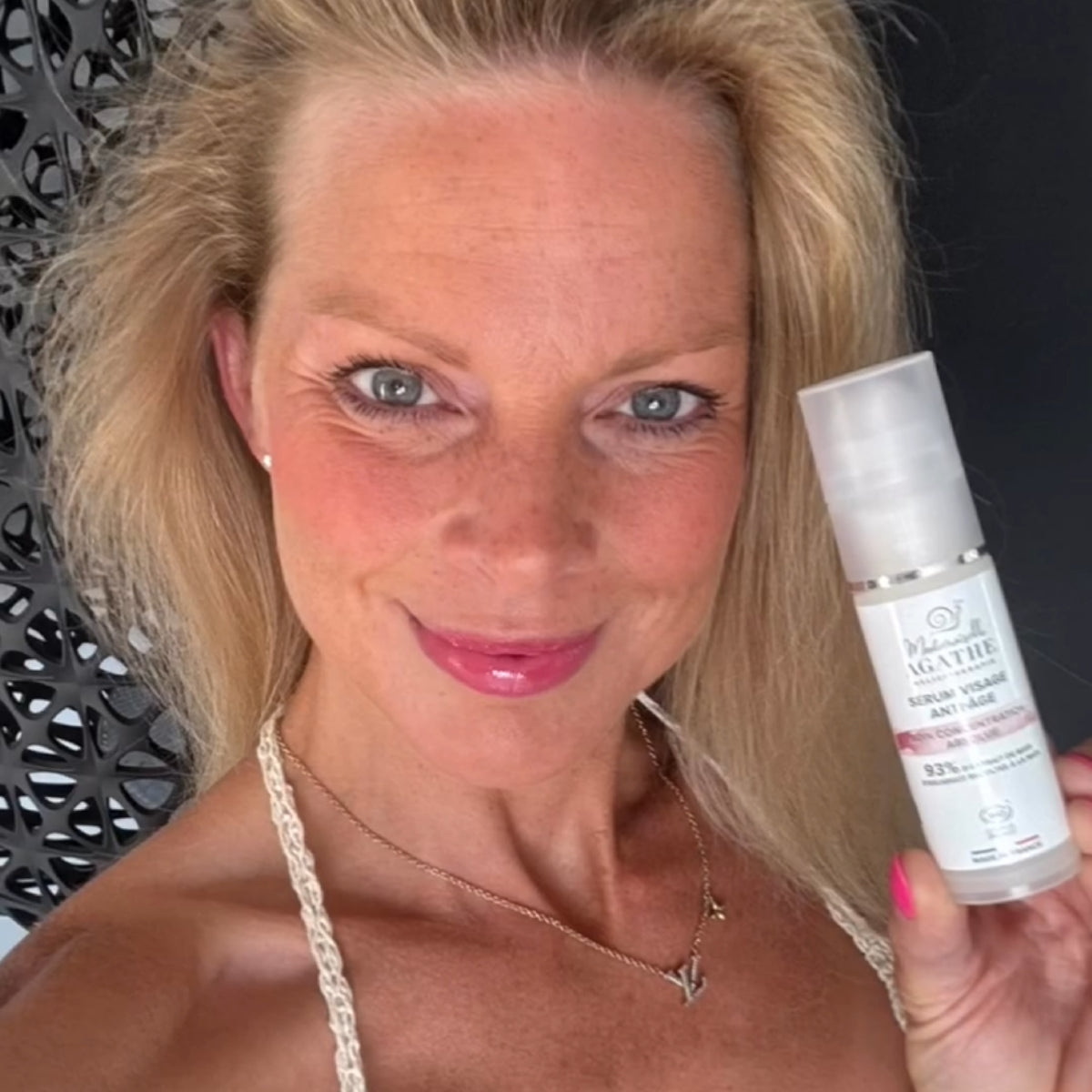 ANTI-AGING SERUM Certified Organic - Fine Lines &amp; Wrinkles