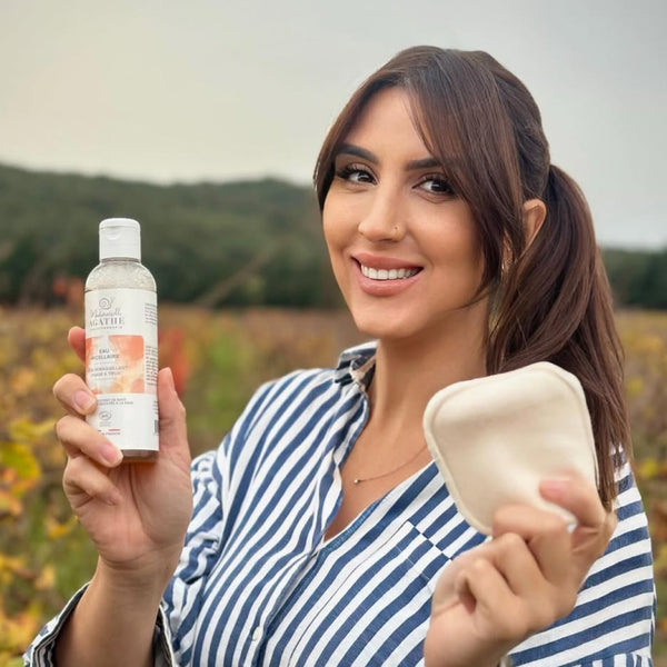 Micellar duo & makeup remover pads included