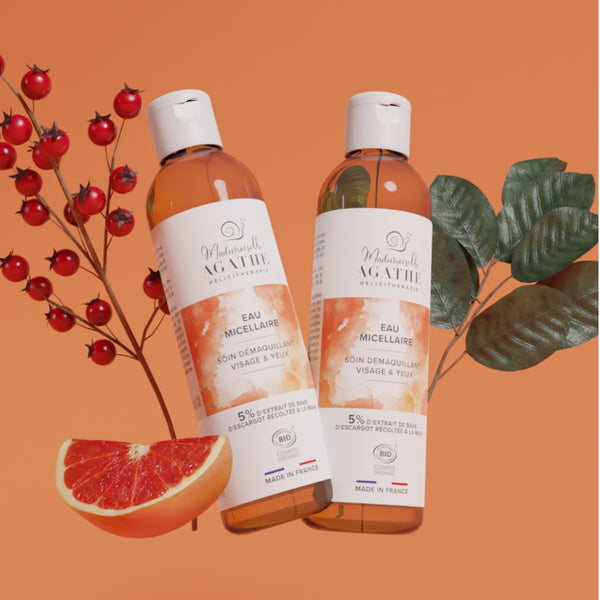 Micellar duo & makeup remover pads included