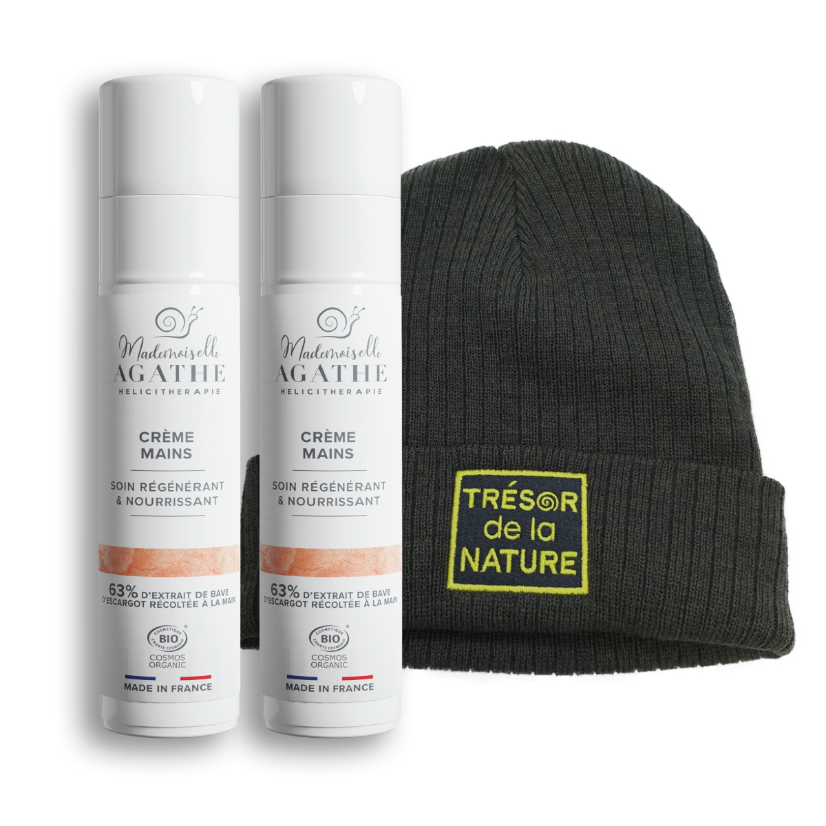 PROTECTIVE HAND DUO & "Nature's Treasure" Cap