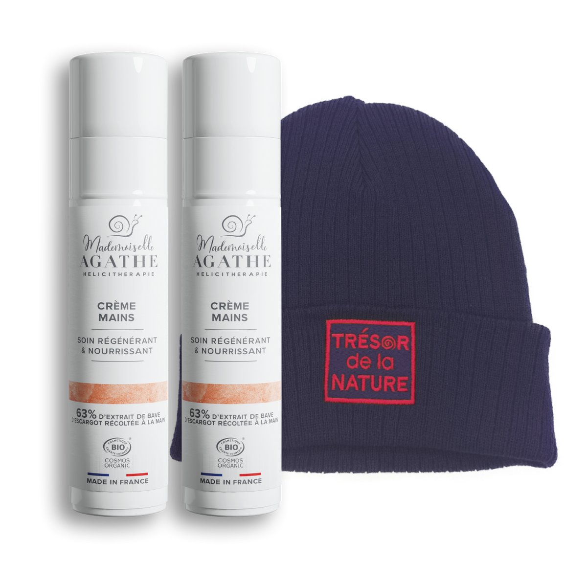 Protective Hand Duo &amp; Hat "Treasure of Nature"