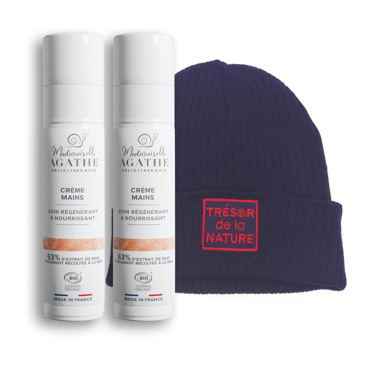 Protective Hand Duo &amp; Hat "Treasure of Nature"