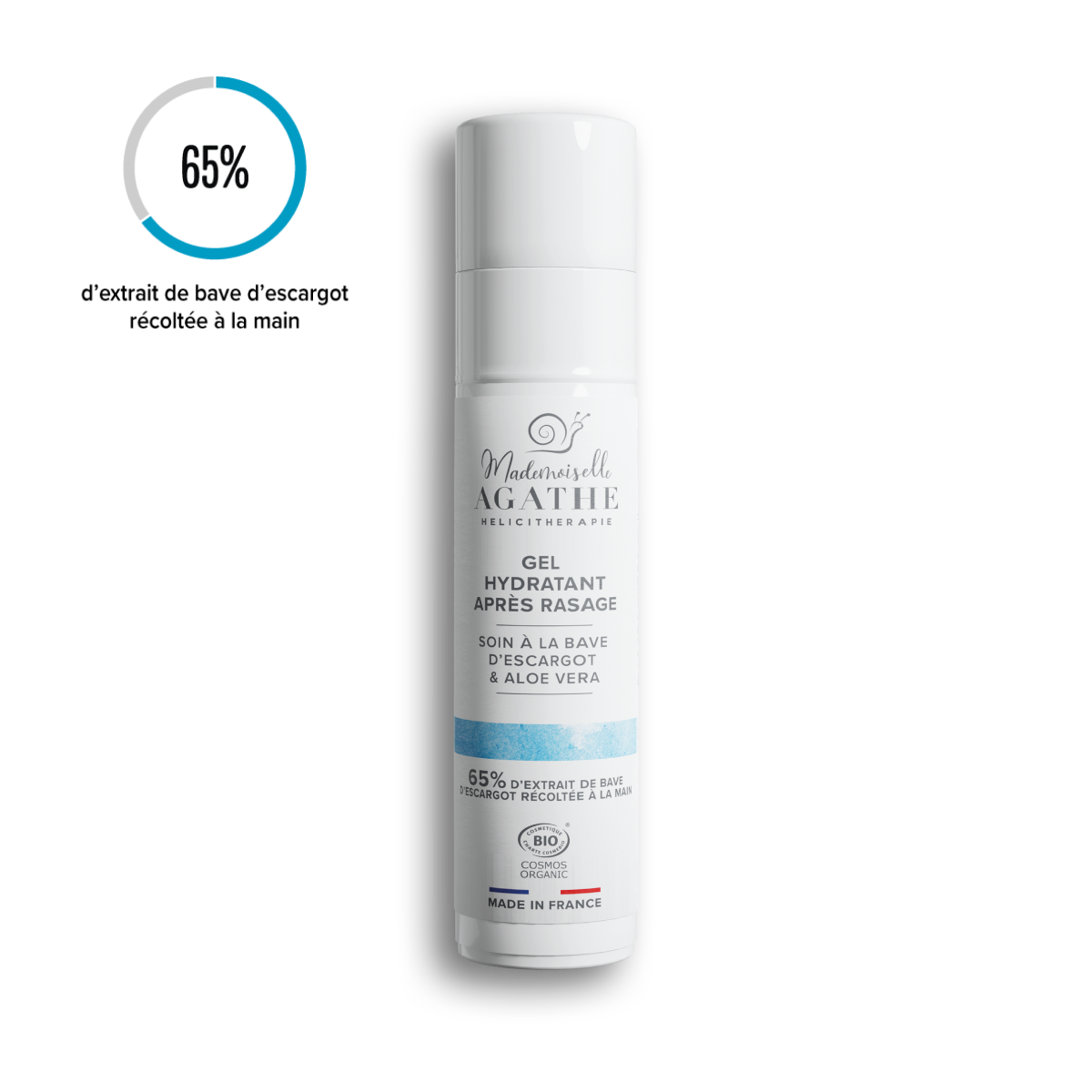 Certified Organic AFTER SHAVE GEL - Moisturizing &amp; Soothing