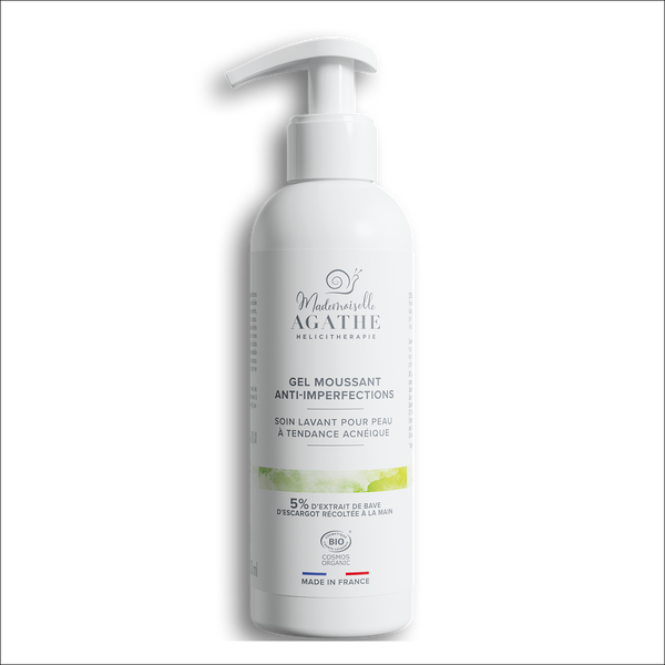 Certified organic FOAMING GEL - Cleansing & Purifying