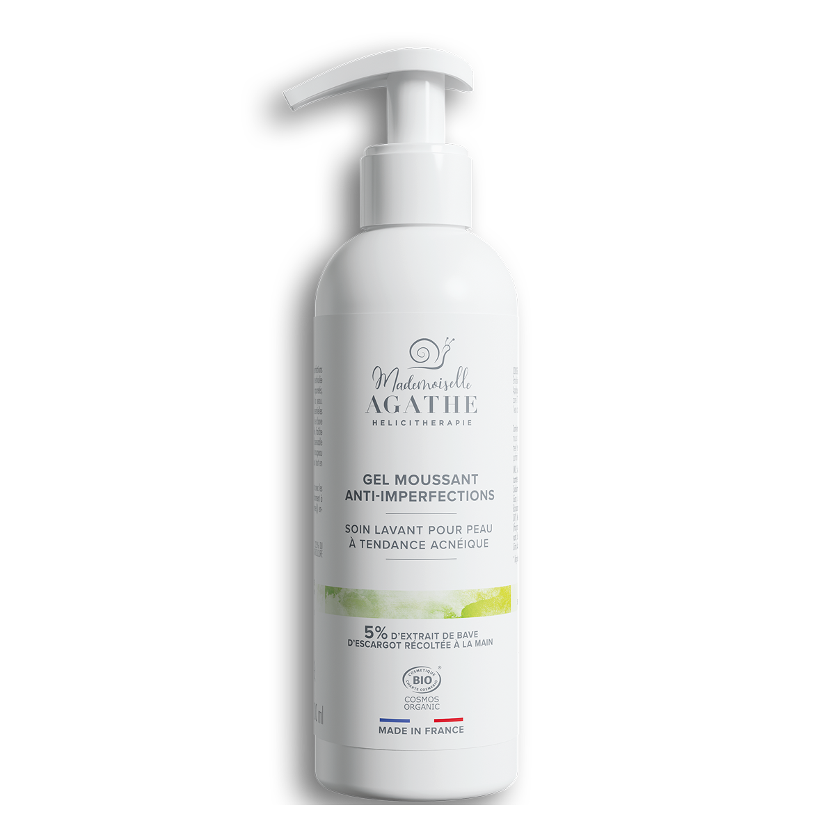 Certified organic FOAMING GEL - Cleansing &amp; Purifying