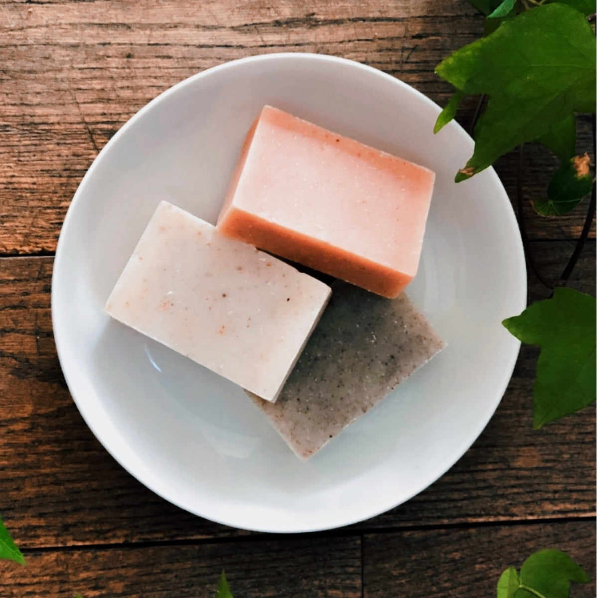 LOT 3 Organic SOAPS - Cold saponified