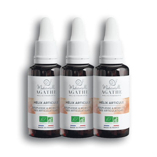 PACK OF 3 ARTICULATED HELIX Organic