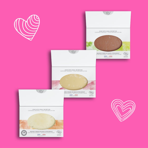 LOT 3 Organic SOAPS - Cold saponified