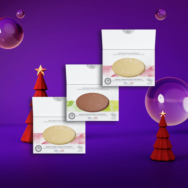 LOT 3 Organic SOAPS - Cold saponified