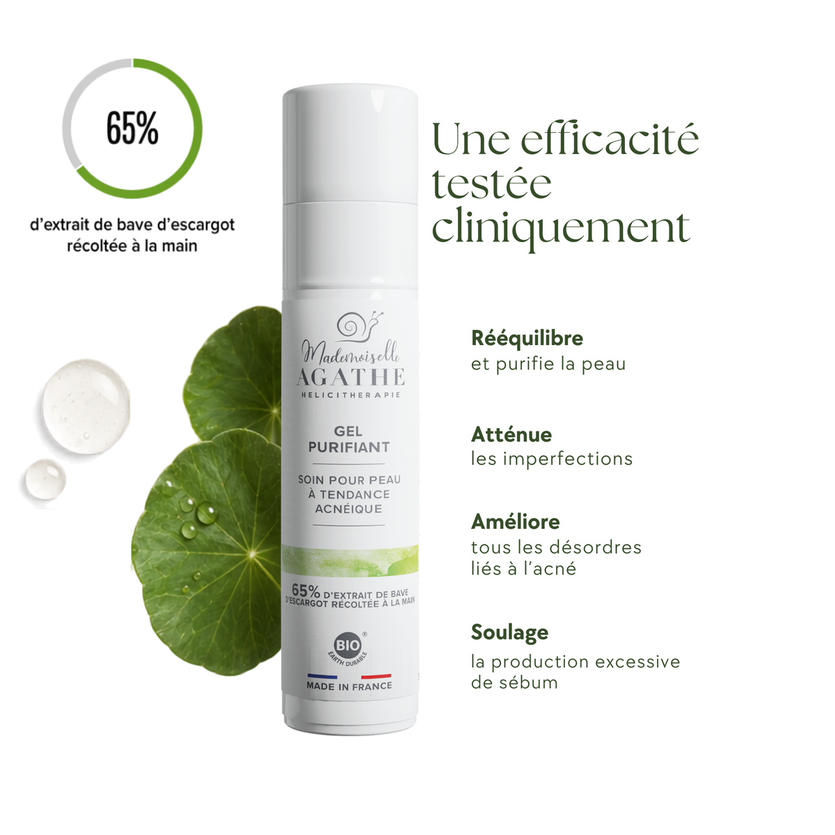 PURIFYING GEL - Purifying &amp; anti-pimple treatment