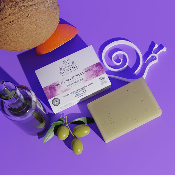 Organic PATCHOULI SOAP - Tonic radiance