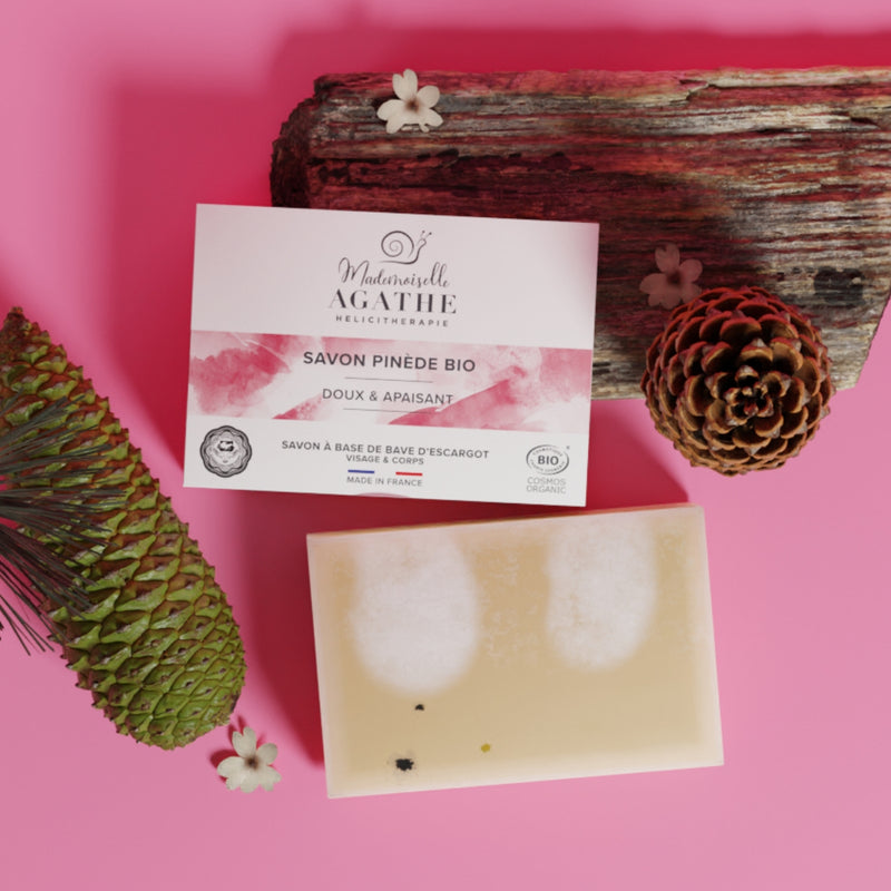 Organic PINEWOOD SOAP - Soft &amp; Soothing