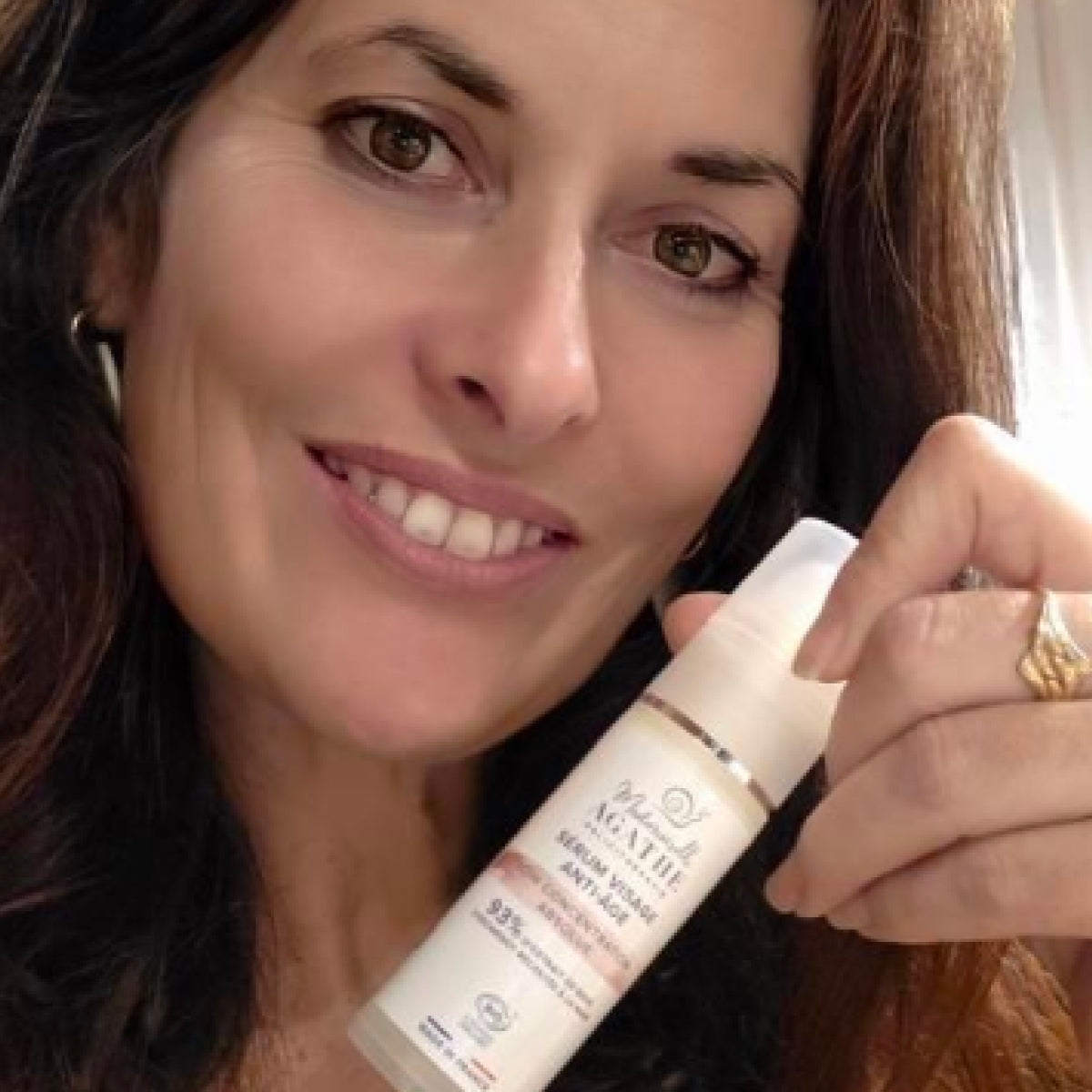 ANTI-AGING SERUM Certified Organic - Fine Lines &amp; Wrinkles