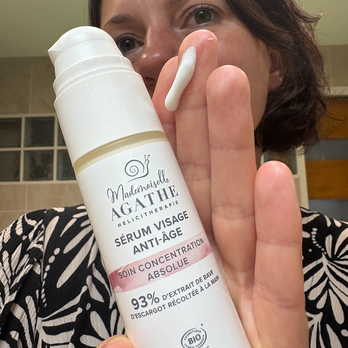 ANTI-AGING SERUM Certified Organic - Fine Lines &amp; Wrinkles