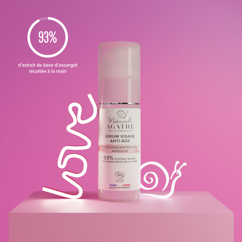 ANTI-AGING SERUM Certified Organic - Fine Lines &amp; Wrinkles