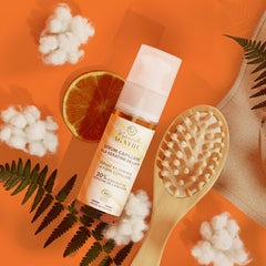 Certified organic wool keratin hair serum
