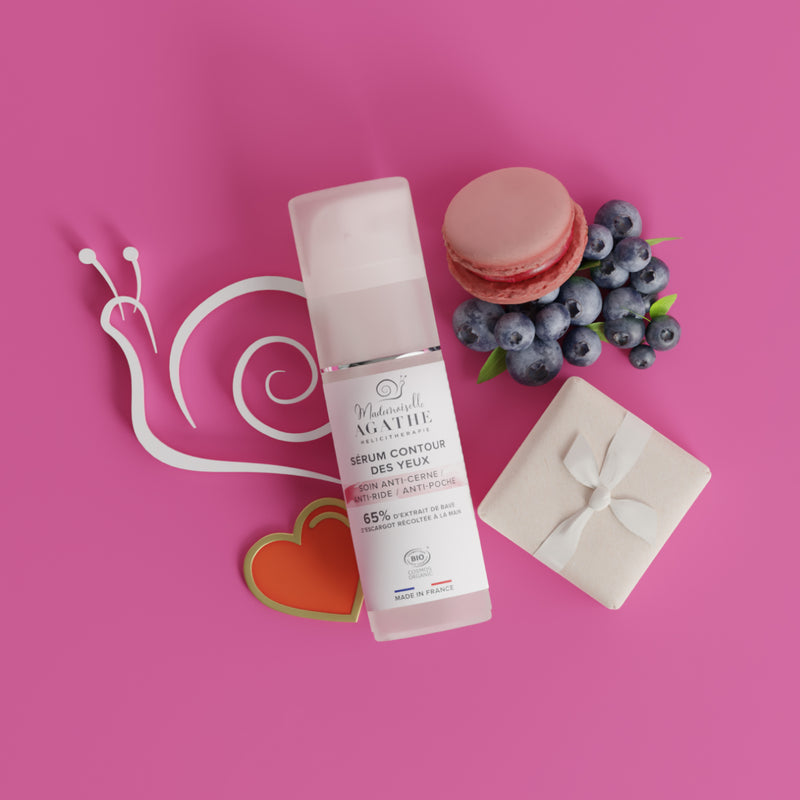 EYE SERUM Certified Organic - Anti-dark circle, anti-wrinkle, anti-puffiness care