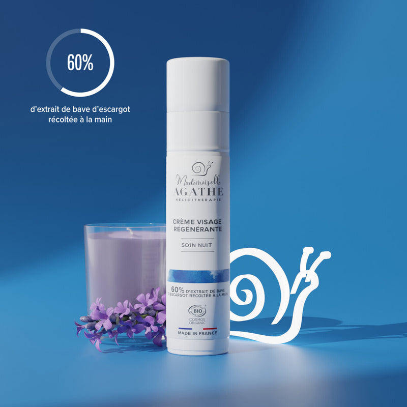 Certified organic night cream - moisturizing &amp; regenerating