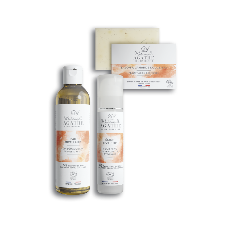 Rosacea Routine Organic Snail Slime Care MLLE AGATHE Mlle Agathe